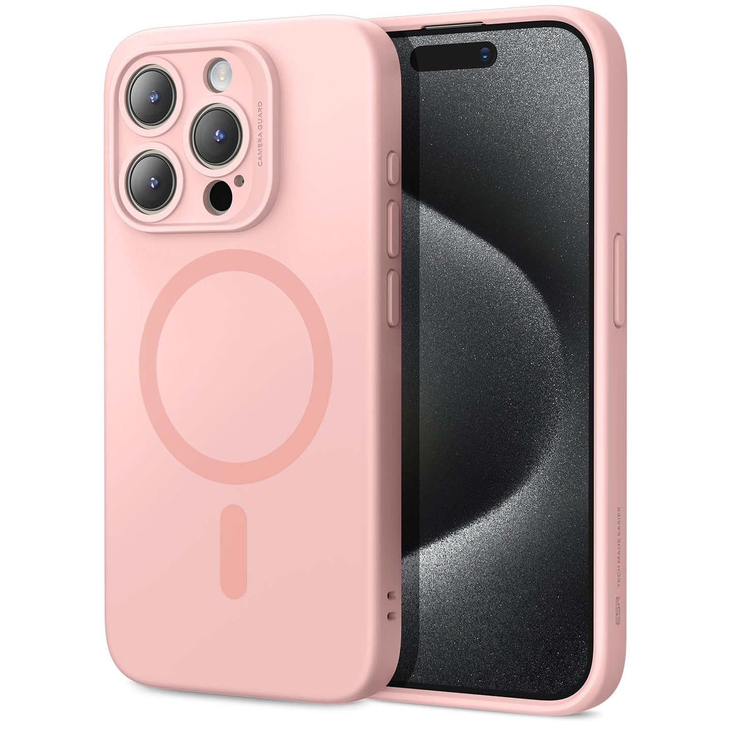 Classic Hybrid Magnetic Mobile Phone Case with HaloLock, Military Standard Drop Protection Case, Scratch-Resistant Back
