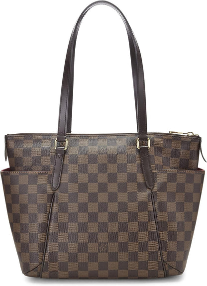 Pre-Loved Damier Ebene Totally PM NM, Brown