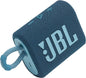 JBL Go 3 - Portable Mini Bluetooth Speaker, big audio and punchy bass, IP67 waterproof and dustproof, 5 hours of playtime, speaker for home, outdoor and travel (White)