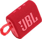 JBL Go 3 - Portable Mini Bluetooth Speaker, big audio and punchy bass, IP67 waterproof and dustproof, 5 hours of playtime, speaker for home, outdoor and travel (White)