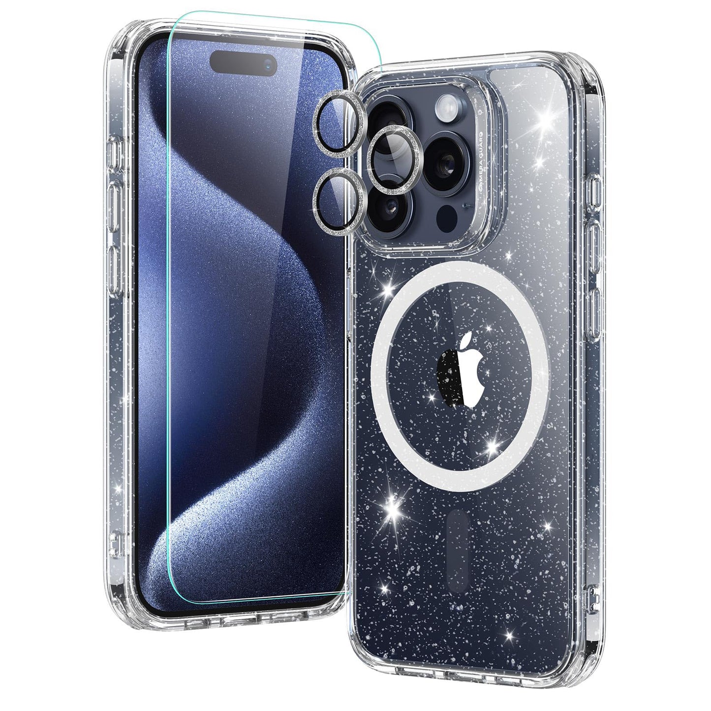 Classic Hybrid Magnetic Mobile Phone Case with HaloLock, Military Standard Drop Protection Case, Scratch-Resistant Back