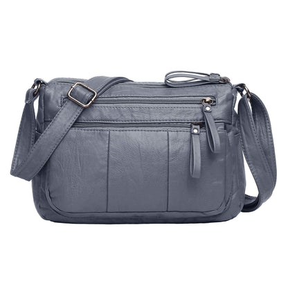 Soft PU Leather Shoulder Bag Crossbody Purse