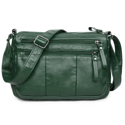 Soft PU Leather Shoulder Bag Crossbody Purse