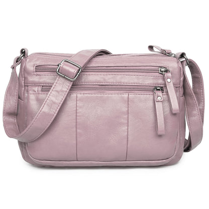 Soft PU Leather Shoulder Bag Crossbody Purse