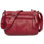 Soft PU Leather Shoulder Bag Crossbody Purse