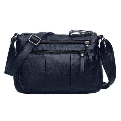 Soft PU Leather Shoulder Bag Crossbody Purse